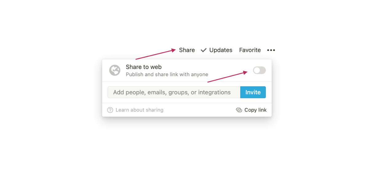 Notion Public Navigation